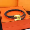 H Bracciale per donne Braccialetti amicizia in pelle H Bracciale Mamma e figlia Braccialetti Braccialetti Bangles Gold Bangles Gioielli lussuosi Gioielli MENS Gioielli gioielli