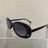 Oval Sunglasses Black Grey Gradient Men Shades Sunnies Lunettes de Soleil Glasses Occhiali da sole UV400 Eyewear