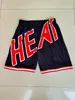 Men Throwback Basketball Shorts Tasche Blau rotes gelb lila weißes Gold 2024-19