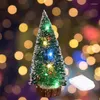 Christmas Decorations Tabletop Tree 3pcs LED Miniature Desktop Ornament For Bedroom Bookshelf Garden Kids Room Dorm And More