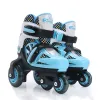 Sneakers Double Line Roller Skates voor kinderen verstelbare 4Wheel Skating Shoes Professional Pu Flashing Wheel Children Sneakers