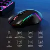 Cooling Redragon M693 Wireless/Wired BT 2.4G Bluetooth Gaming 8000 DPI Gamer Mouse 3Mode Connection RGB Backlight för PC // Laptop