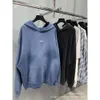 Дизайнерская капюшона Balencigs модные толстовка толстовок мужские свитера высококачественные 23 новые и задние вышиты