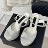 Sexy Kid Suede Platform Sandals Women Shoes Peep Toe Crystal Decorate Chunky Heels Party Wedding Shoes Bride