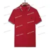 Fred Perry Polos Polos Shirt Designer Shirt Designer Polo geborduurde Logo Damesheren Mens Tees Short Sleved Top EssentialSweatsHirts 984