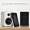 Speakers BRZHIFI Audio 3 Inch Aluminum Alloy Speaker Desktop 2.0 Channel Twoway Passive Stereo Computer Satellite Surround Wall Hanging