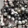 Свободные драгоценные камни Meihan Natural Starlight Sunstone Round Beads Gemstone для украшения ювелирных изделий Dhh4a