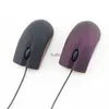 Ratones Optical Wired Mouse 1200dpi Oficina de computadora sin deslizamiento Matte Textura Comercial Home Laptop Accesorios USB H240407