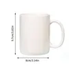 Lustige Keramik -Becher kreatives Design weißer Mittelfinger Neuheit Style Mischung Kaffee Tee Milch Tasse Geburtstagsgeschenk 240407