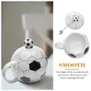 1 Set Soccer Water Mug Novely Ceramic Cup kaffemjölkdryck för bankettparty Dekoration Vänner 240407