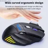 MICE ESPORTS GAMING MONDE 3200 DPI 7-Key Gaming Mouse RVB rétro-éclairage ergonomique Gamie filaire PC PC ACCESSOIRES DE MONDE Y240407