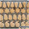 Moules de cuisson 4pcs / Set Plastic Cookie Mods Snowman / Snowflake / Christmas Tree / Santa Claus Modèles Moules JN07 Drop Livraison Home Garden K DH0W1