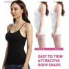 Shaper pancia in vita Camirole più dimensioni per donna Controllo della pancia Cami Shaper Seamless Compressione senza cucitura Scepitura Cincher ShapeWear per donne L2447