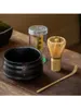 Teaware Sets 3 Pieces/set Japanese Style Matcha Brush Stirring Bamboo Baiben Lidian Tool Bowl Tea Fork