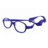 Sonnenbrillen Frames Verkäufe 937 Little Kid Environmental TR90 Biegen Sicherheitssicherheit optische Brille mit verstellbarem Riemen und weichem Nasenpolster
