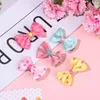 Dog Apparel Colorful Hair Clips Cat Sweet Bow Hairpins Barrette Puppy Beauty Supplies Pet Butterfly Bows