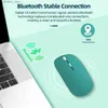 Mice Wireless Bluetooth Mouse For iPad Samsung Huawei Lenovo MiPad Android Windows Tablet Battery Mouse For Laptop Notebook Computer Y240407