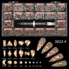 Stroudber Crystal Rimestones 3D Multishapes Flatback Nail Garment décor paille