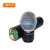 Microfones Profissional UHF Wireless Microfone Vocal para Stage Church cantando PGX24/BETA58 PGX4 PGX2 MIC