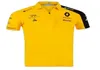 F1 Renault 2019 Renault 2019 Shortsleeved Polo Рубашка -лайка в лаком