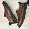 Scarpe casual vera mocassini fatti a mano in pelle comoda slittamento su calzature per camminata per esterni per cammini da uomo piatti maschi mocassini maschi