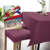 Stoelbedekkingen Palm Tree Puerto Rico Flag Frog Beach Dining Cover Keuken Stretch Spandex Seat Slipcover voor banket bruiloftsfeestje