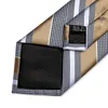 Hals Krawatten Klassische Streifen Herren Krawatte Rosa Grüne Blau Seidenkrawatte Set geeignet für Herrengriff