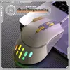 MICE G3 USB Wired Gaming Mouse stille RGB achtergelicht ergonomische muizen Optisch 12800 DPI Computer Office Gamer Mouse voor pc laptop Desktop Y240407