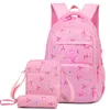 Ryggsäck barn prinsessa ryggsäckar primär axelväskor barn skolflickor ortopedisk väska mochila infantil