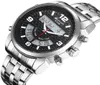 LED Digital Dual Time Azan Watch 611 New Stainless Steel new cool fashion quartz Arabia Watch For Men LJ2011239122352