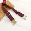 Colliers de chien Créé les accessoires de collier et de laisse pour chiens Chaîne de corde en nylon Fournitures pour animaux de compagnie