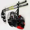 Dekorativa plattor 2st/Lot Multi-Purpose Hockey Stick Wall Storage Rack Display Holder/Hanger