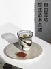 Şarap Gözlükleri Sanat Yuvarlak Yaratıcı Portable Cam Sub Kahvaltı Kahve Sevimli Çay Set Süt Türk Bardakları Kubek Yapmak Kawy Drinkware