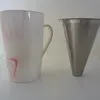 Tazza di marmo con coperchio e cucchiaio caffè auto mescolando da 12 once di tazza di tazza per caffetteria o tè dropship 240407