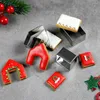 Выпекающие формы 3pcs/set Diy Mini House House Cookie Rutters Gingerbread Fondant Biscuit Toot