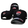 Boll Caps Motorcykelentusiaster Motorcykelteam Bil Baseball Caps Dukadi Off-Road F1 Racing Unisex Business Gifts Q240403