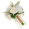 Decorative Flowers Table Centerpiece Wedding Holding Bathroom Decorations Bridesmaid Bouquet