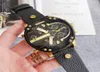 DZ Sports Men039s Kwarc Watch Wszystkie ręce można obsługiwać ze stali nierdzewnej 57 Duży Waterproof Waterproof Time Dual Ruch 9218291