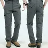 Pantalons de chargement tactique militaire de l'armée Men Impermétroofrant le pantalon long houstoux et le pantalon long mâle à pantalon mince et mince mâle 240403