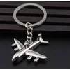 Keychains Lanyards Car Sac Keychain Airplane Model Fighter Jet Toy Travel Fashion Gift Feme Cartoon Trend Q240403