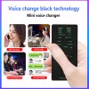 Microphones Microphone Voice Changer 7 Different Sound Changes Mini Portable Voice Modulator for Phone PC PS4 Xbox Tablet