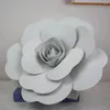 Decorative Flowers Shiny Finished PE Foam Rose Flower Head Wedding Outdoor Party Decoration Flore Branch Backdrop Decor Accessories Supplies