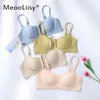Meooliisy Sexy Deep V Women Bras sans couture sans brassiere simple Lingerie Girls Souswear S M L XL 240407