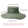 Cappelli a bordo larghi cappelli a secchio unisex cappelli a secchio a bordo largo per la protezione da sole da pesca escursionistica 50+UPF BORA Boonie Hat 240407