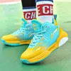 Спортивное открытие 2024 Hot Brand Kids Basketball Shoes Fashion кожа детские детские кроссовки мальчики для мальчиков Корзина обувь на улице спортивная обувь 240407