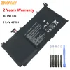 Batteries ordinateur portable compatible avec Asus Vivobook A551L S551 S551L S551LN R533L K551LN K551L Series A42S551 B31N1336 11.4V 48Wh