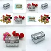 Подарочная упаковка 100 шт. Верхний класс Golden Siery Transparent Plastic Screen Sudle Sward Candy Boxes Lin3736 Доставка Доставка Домашний сад dh6ly