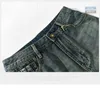 Herren Jeans Classic Fashion Mens Jeans Four Seasons Street Kleidung zurück Taille Hosen Retro Wash Blue Jeans Baumwollkegel Taschenjeans Hochqualität2403