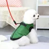 Abbigliamento per cani abiti caldi inverno per cagnolini cagnolini abbigliamento per animali domestici addensato giacca impermeabile con cerniera