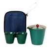 Ensembles de voiles de thé Portable Tree Tea Set One Pot Two Tpings Japanese Kuai Ke Cup Simple Infuseur